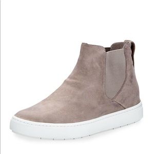 Vince Women's Brown Newlyn High Top Sneaker
